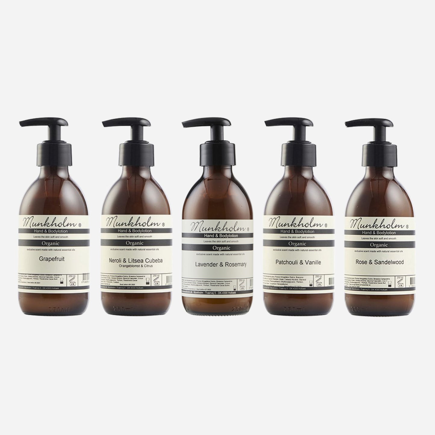 Hand & Body Lotion fra Munkholm (alle varianter)