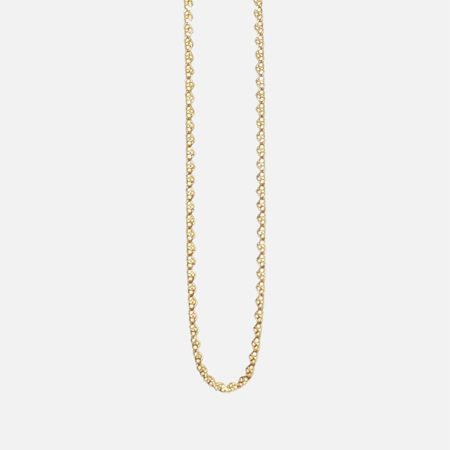Justine Grande Necklace fra Pico i forgyldt messing