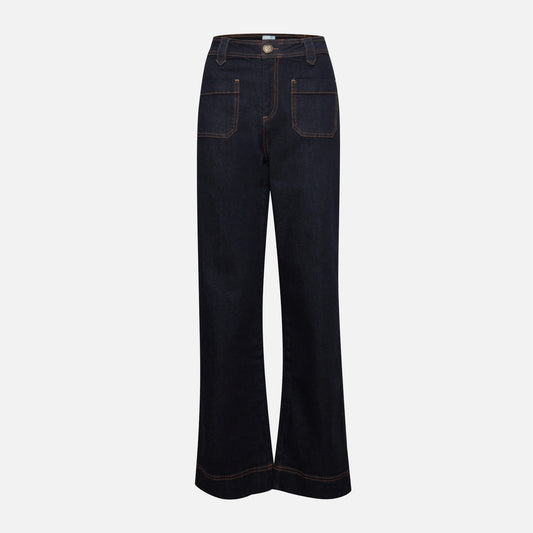 Ireloi Jeans fra Atelier Rêve i Dark Blue Denim