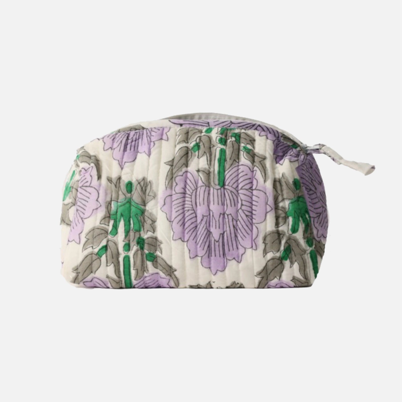 Quiltet Toilettaske fra Au Maison i Purple/Green (mellem)