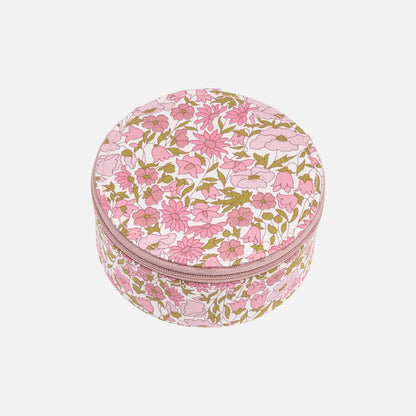 Rundt Smykkeskrin fra Bon Dep - Poppy & Daisy Pink
