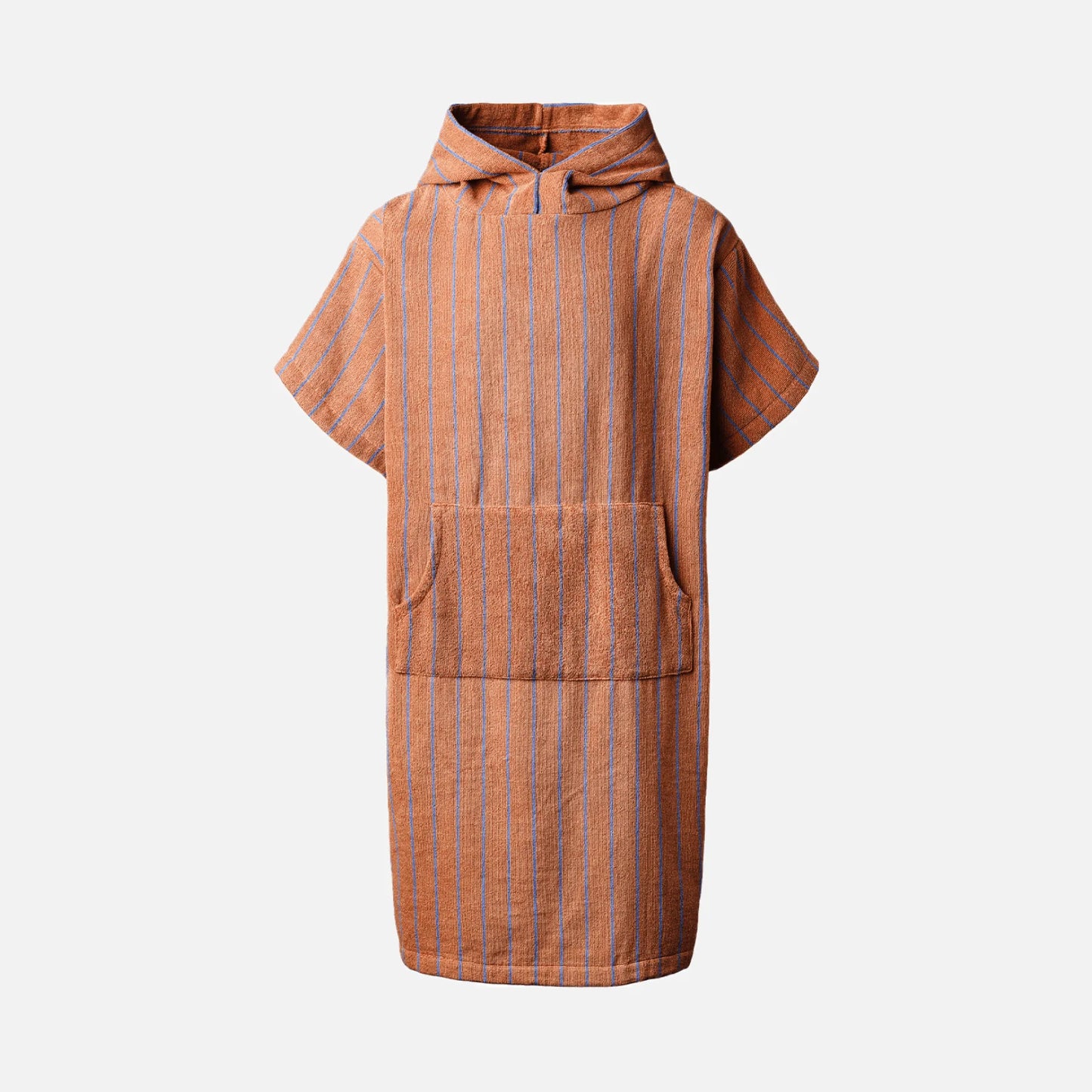 Badeponcho fra Bongusta - Camel/Ultramarine