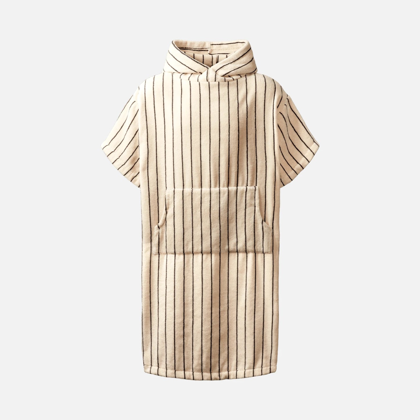 Badeponcho fra Bongusta - Creme/Ink