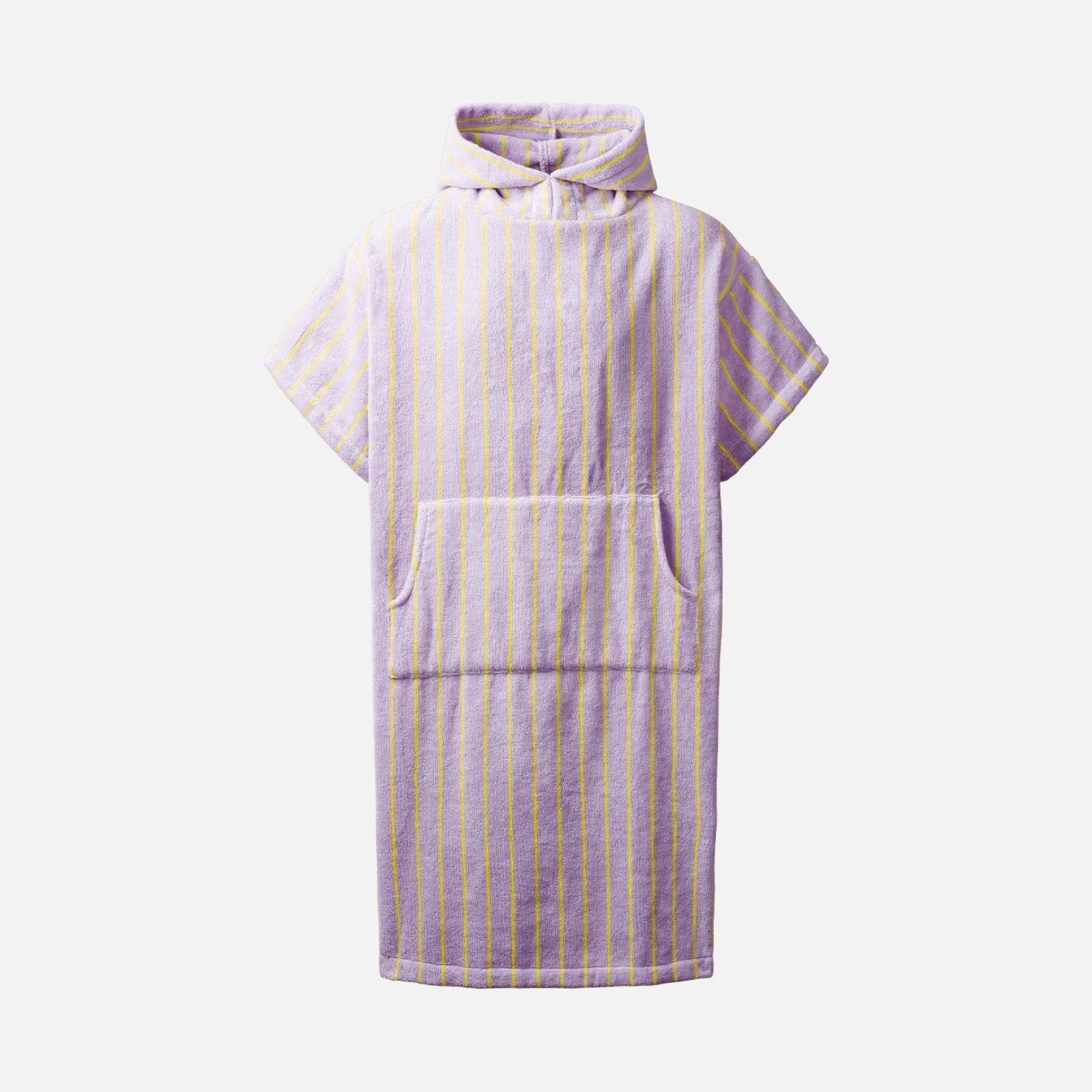 Badeponcho fra Bongusta - Lilac/Neon_Yellow