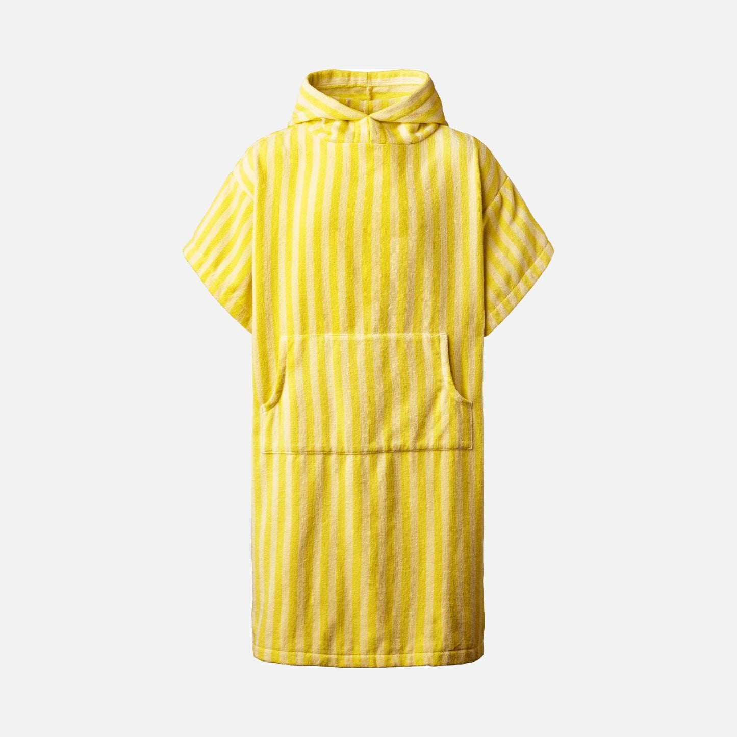 Badeponcho fra Bongusta - Pristine/Neon Yellow