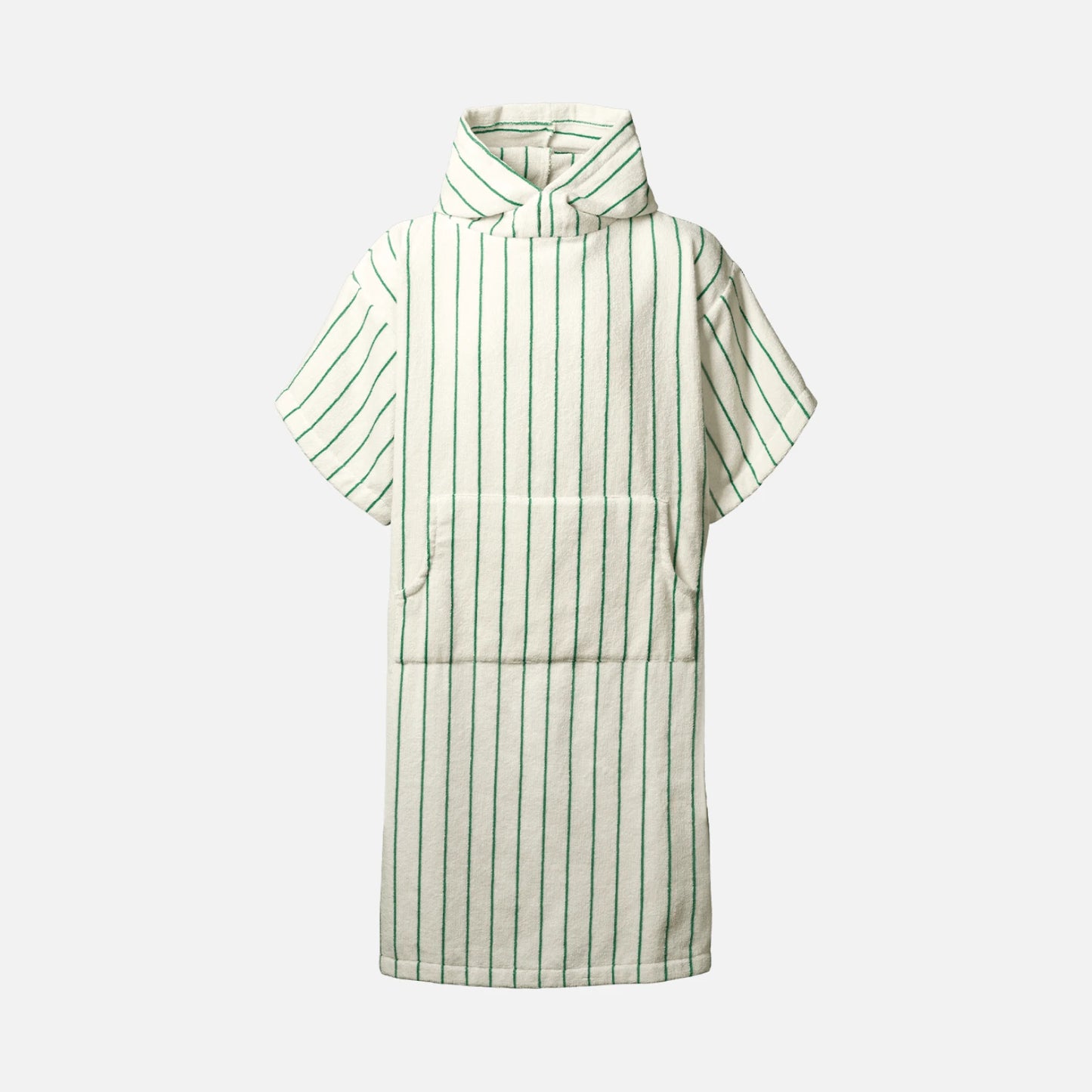 Badeponcho fra Bongusta - Pure White/Grass
