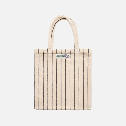Naram Tote Bag fra Bongusta - Creme/Ink