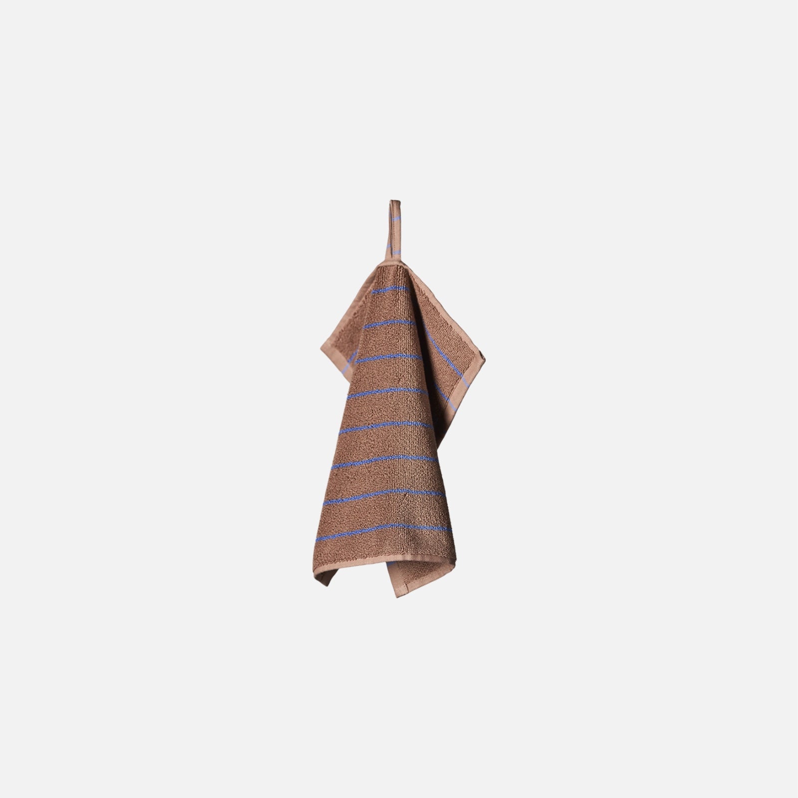 Naram vaskeklud fra Bongusta - Camel/Ultramarine Blue