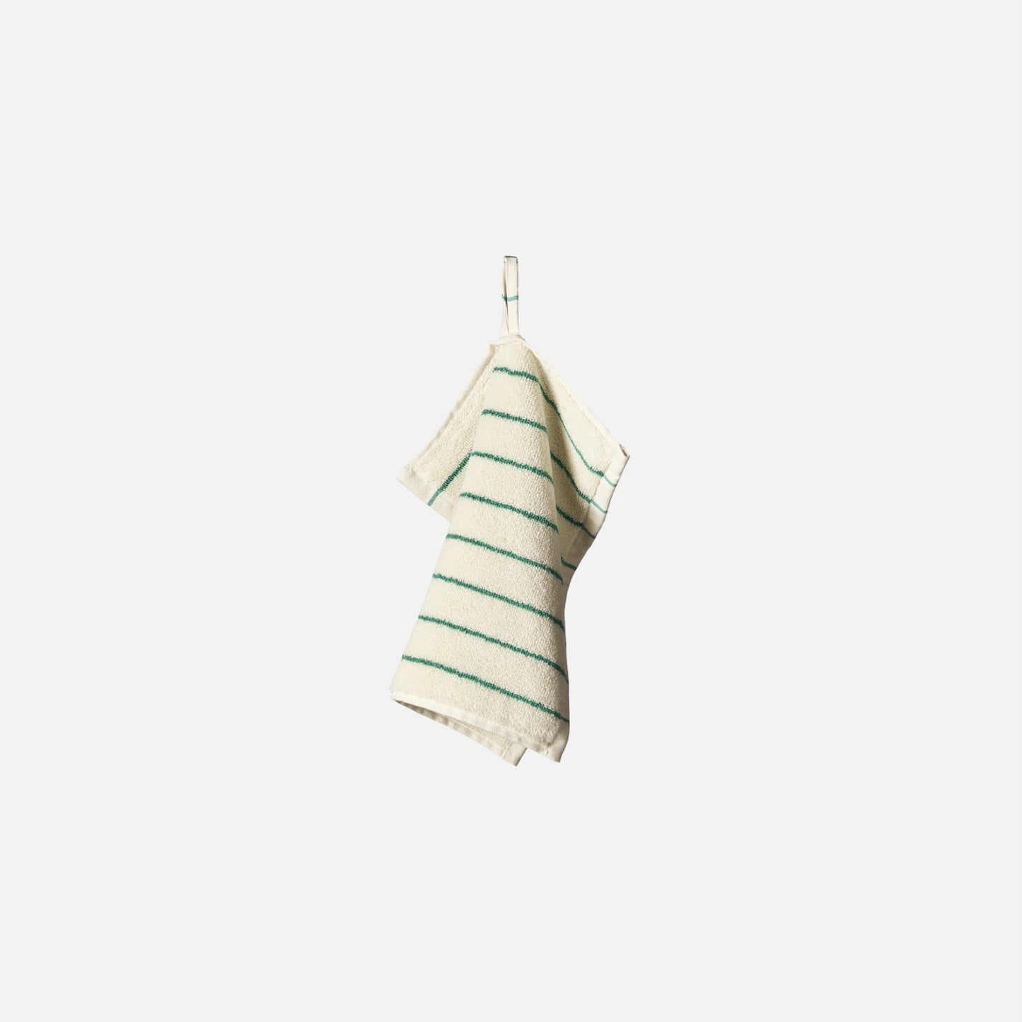 Naram Vaskeklud fra Bongusta - Pure White/Grass