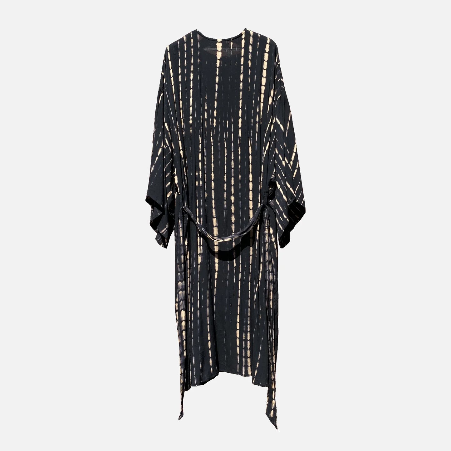 Mora Kimono fra Coconut Milk I sort/creme tie dye (ryg)