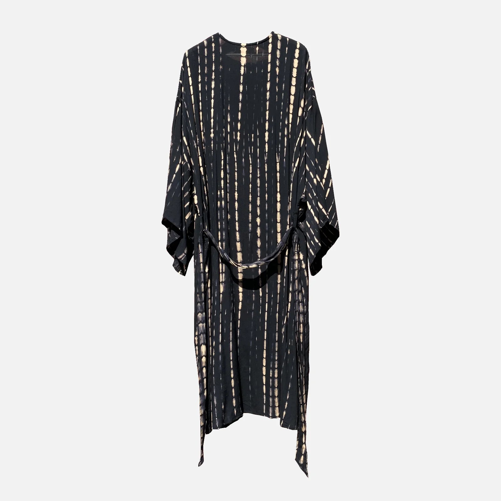 Mora Kimono fra Coconut Milk I sort/creme tie dye (ryg)