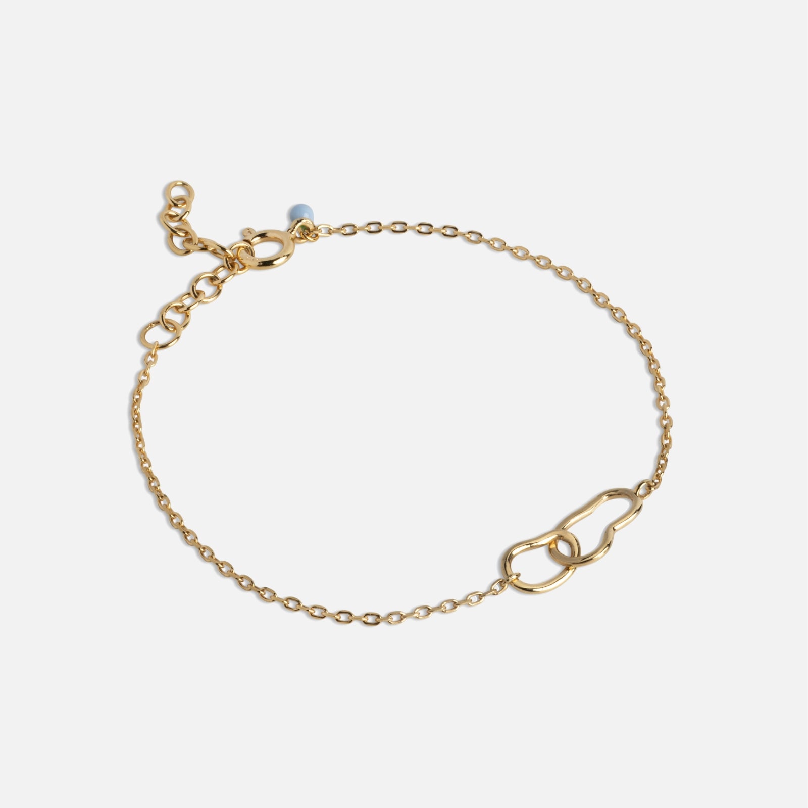 Organic Double Circle Bracelet fra Enamel