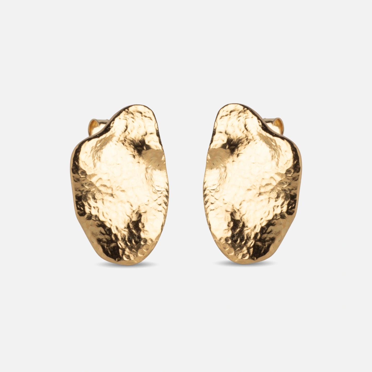 Maia Studs Large fra Enamel - Forgyldt