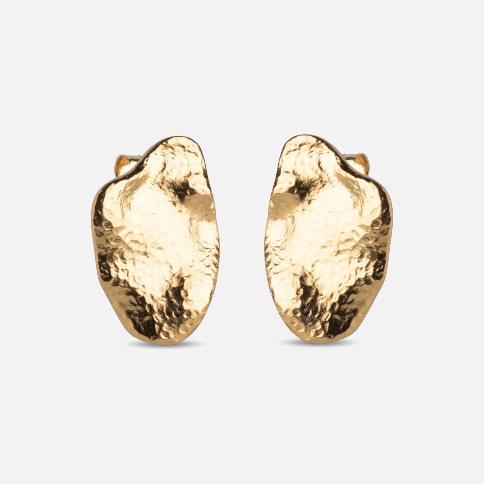 Maia Studs Large fra Enamel - Forgyldt