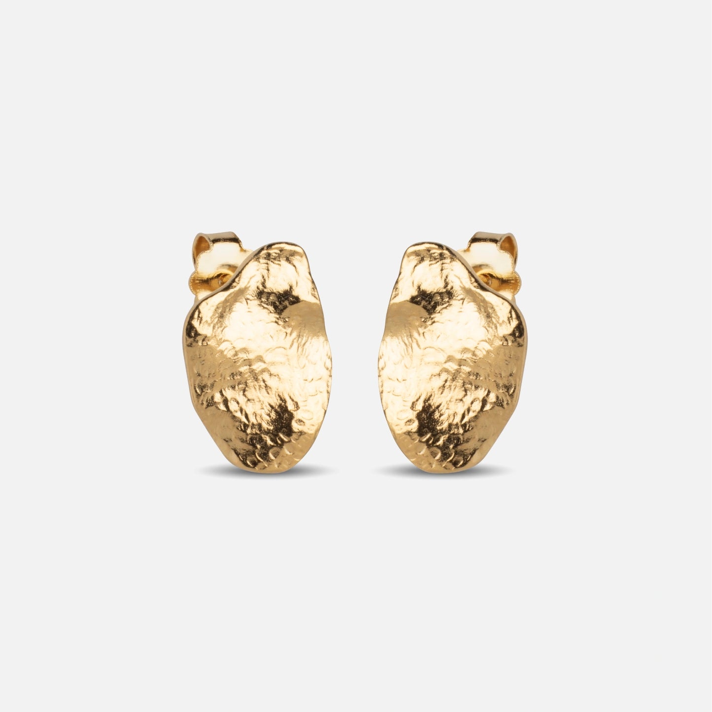 Maia Studs Large fra Enamel - Forgyldt