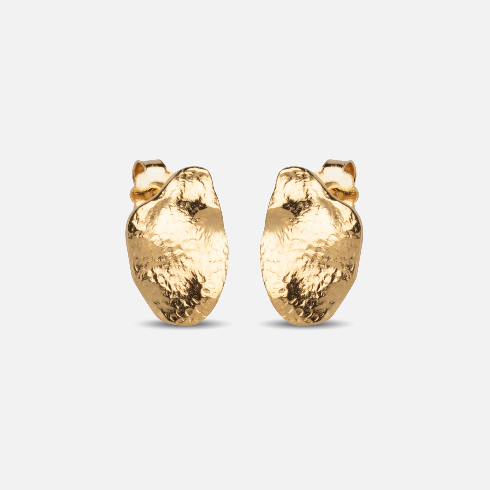 Maia Studs Large fra Enamel - Forgyldt