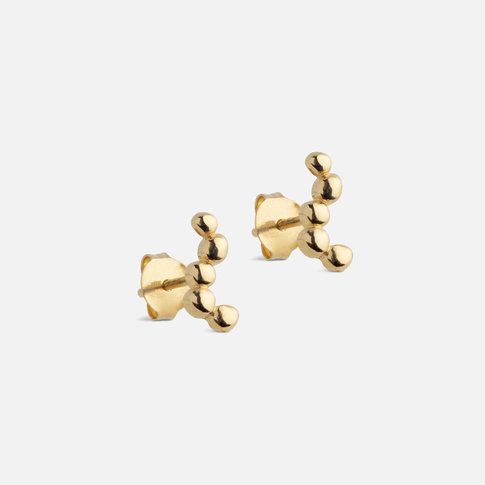 Nara Long Studs fra Enamel - Forgyldt