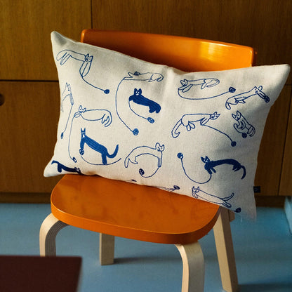 Garnkatter Embroidered Cushion Cover - Fine Little Day