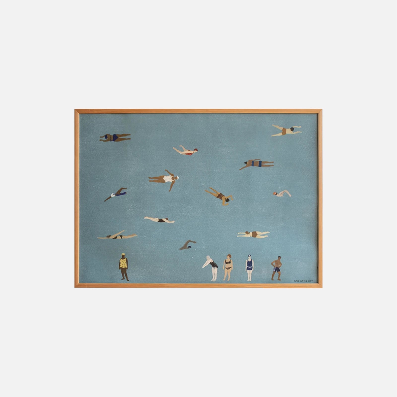 Swimmers Plakat af Elisabeth Dunker fra Fine Little Day