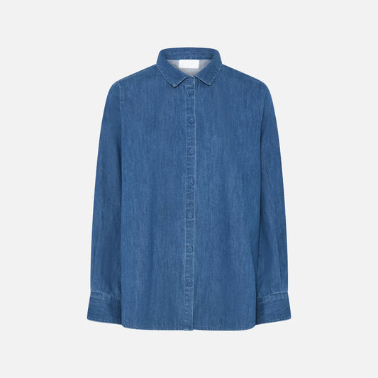 Dhaka Denim Shirt fra Frau - Clear Blue Denim