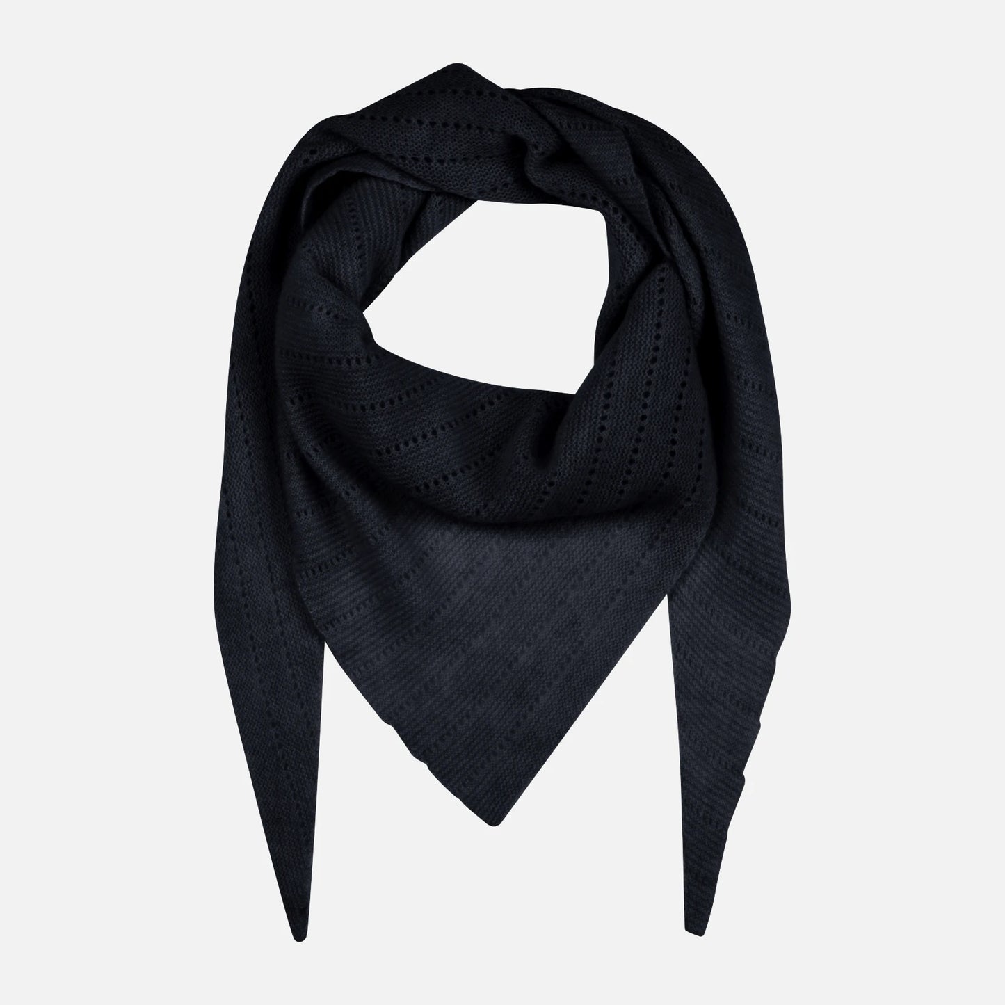 Doha Large Cashmere Tørklæde fra Frau - Navy