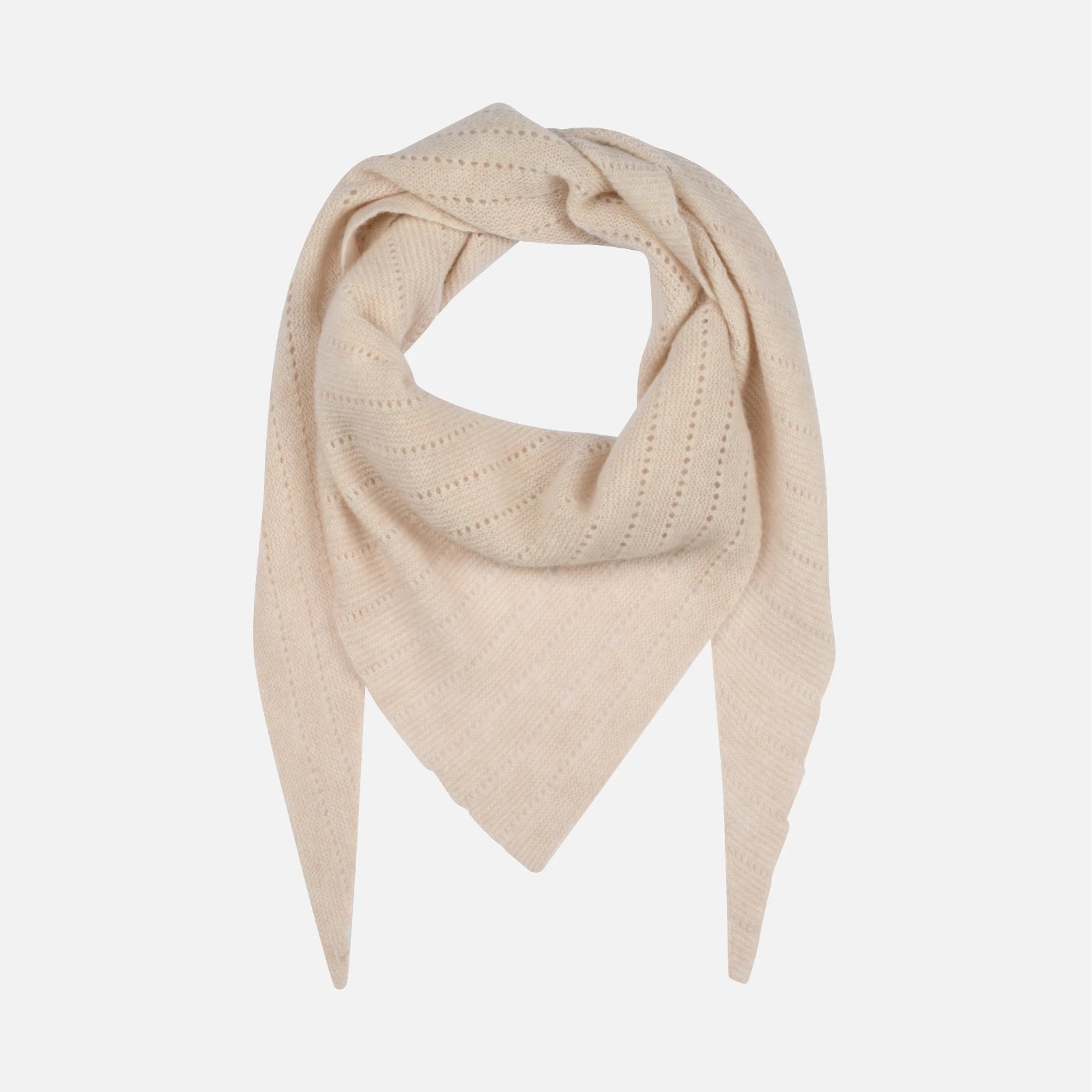 Doha Large Cashmere Tørklæde fra Frau - Sandstone