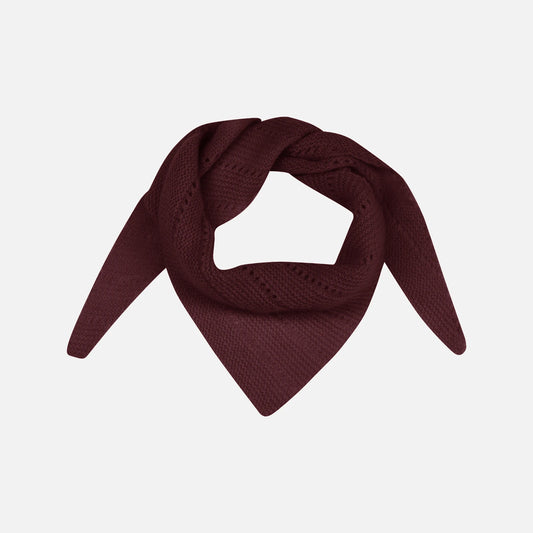 Doha Small Cashmere Tørklæde fra Frau - Red Mahogany