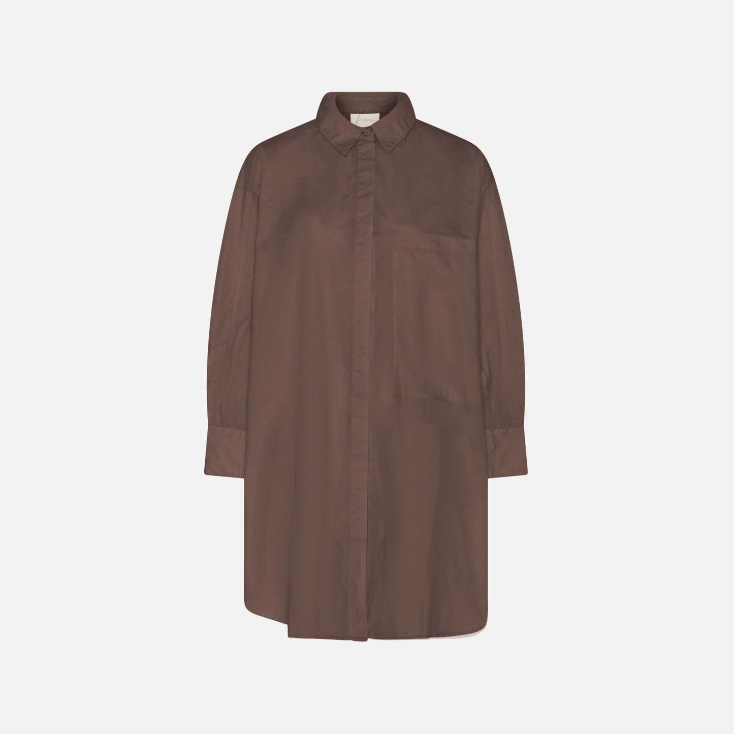 Lyon Long Shirt fra Frau - Coffee Quartz