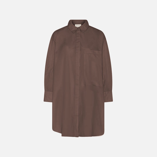 Lyon Long Shirt fra Frau - Coffee Quartz