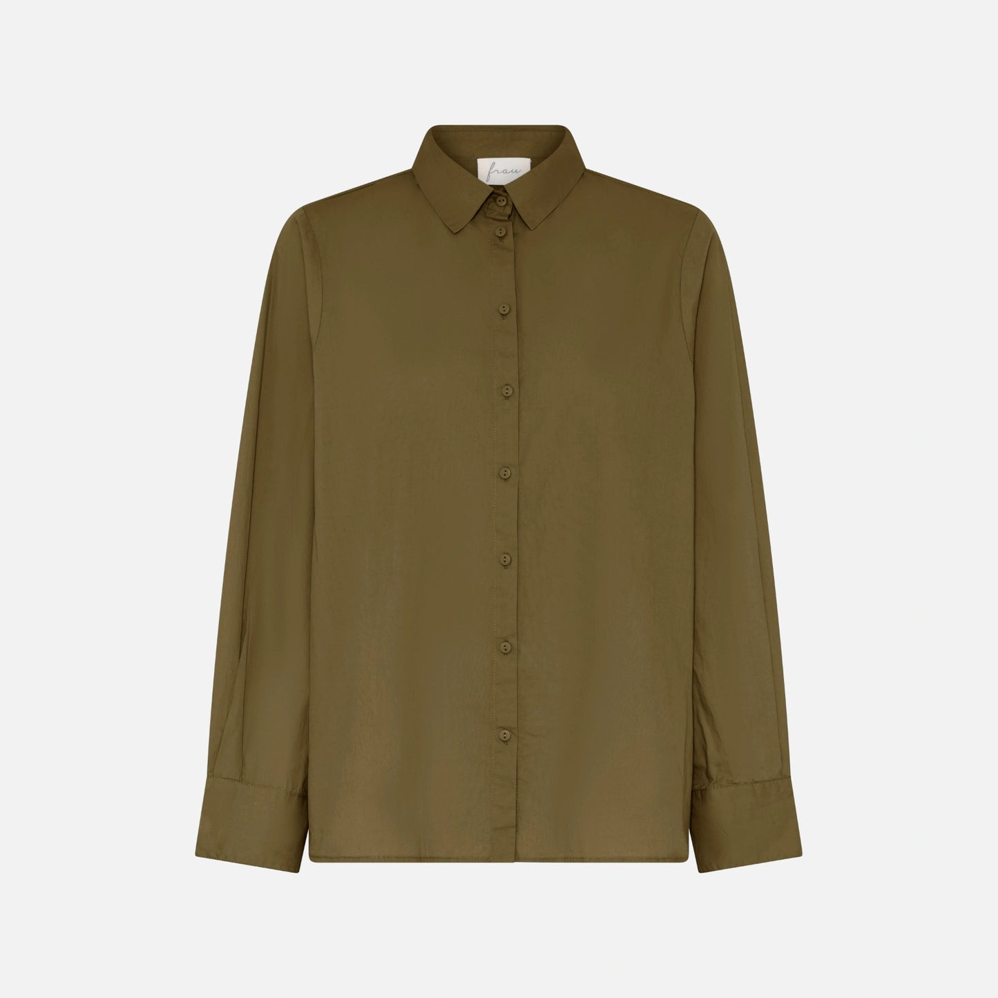 Dhaka skjorte fra Frau - Military Olive