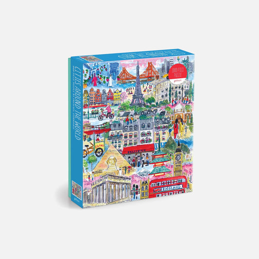 Cities Around the World puslespil - Galison