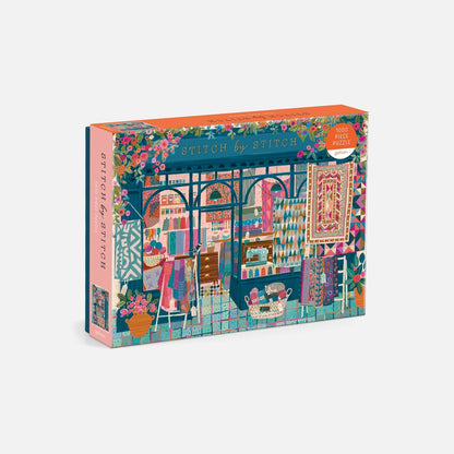 Stitch by Stitch puslespil fra Galison