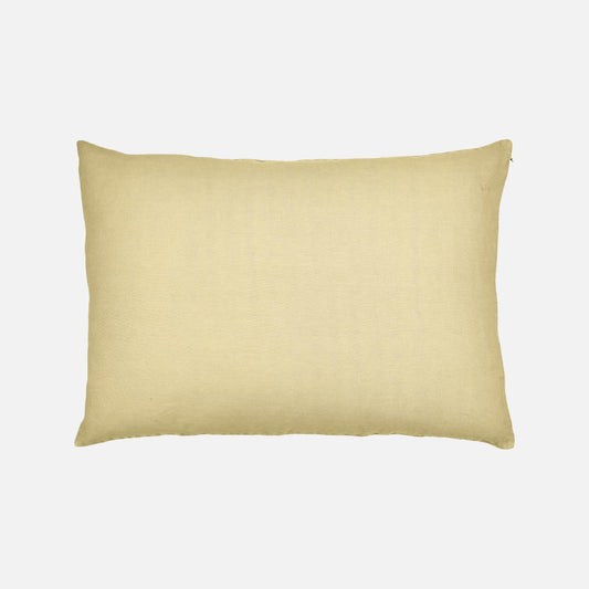Aflang Hørpude fra Ibb Laursen - 50x70 cm - Lemon Drop