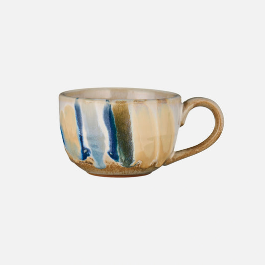 Trosa Krus med Hank fra Ib Laursen - Blå Struktur