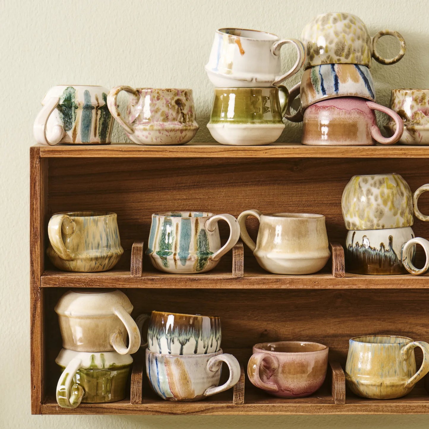 Trosa Krus med Hank fra Ib Laursen - Lysebrun/Sart Rosa - På kopreol