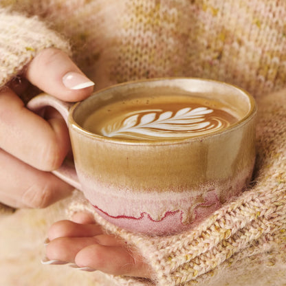 Trosa Krus med Hank fra Ib Laursen - Lysebrun/Sart Rosa - Latte