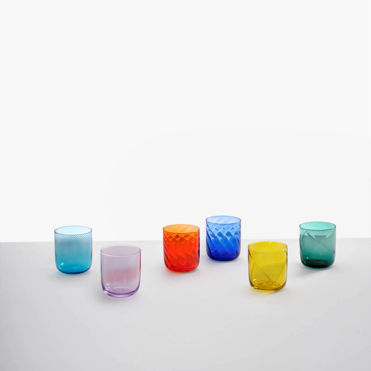 Rigá Tumbler glas i Lilac fra Ichendorf Milano + øvrige farver
