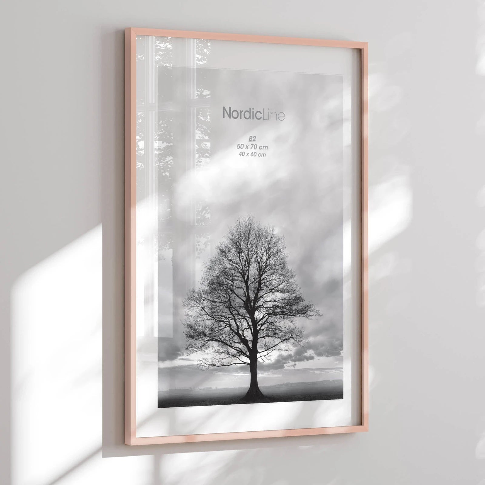 Farvet ramme fra Incado - Dirty Rose