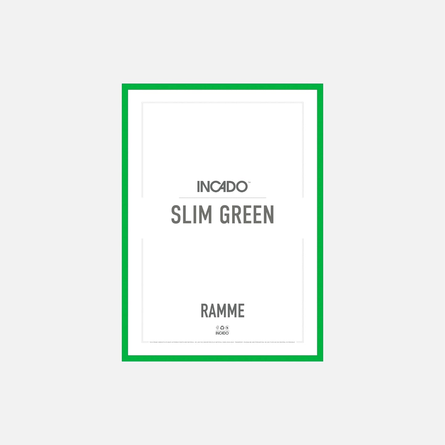 Nordic Line ramme fra Incado (Green)