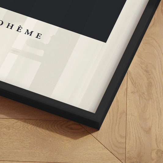 Farvet Ramme fra Incado - Liquorice - Detalje