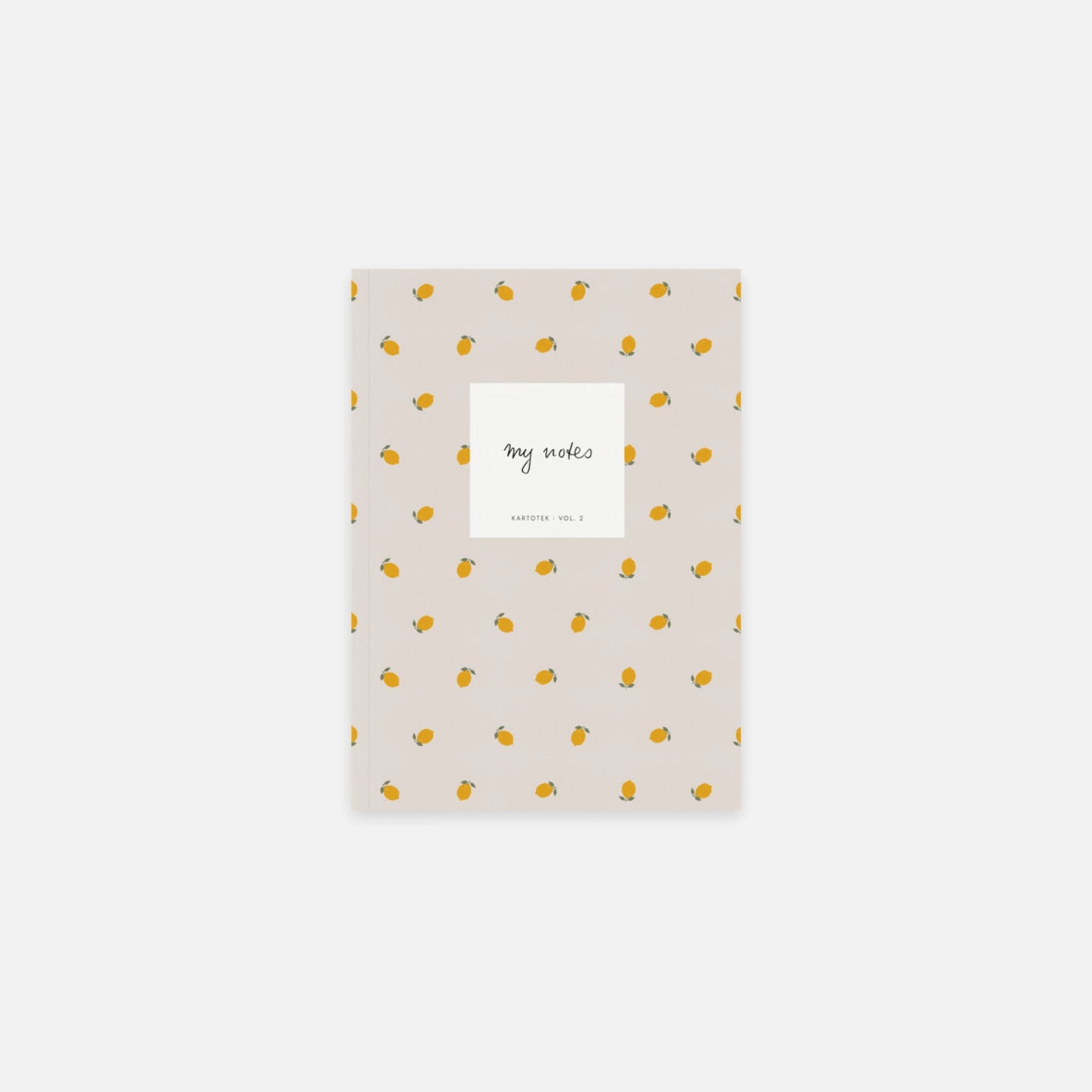 Mini Notebook med citroner fra Kartotek