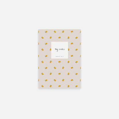 Mini Notebook med citroner fra Kartotek