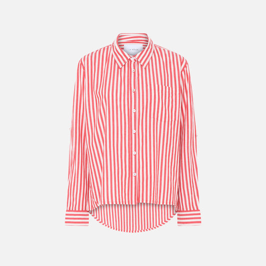 Pernille Shirt - La Rouge - Red/White Stripe