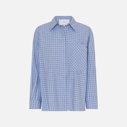 Petra Shirt fra La Rouge - Blue Checks