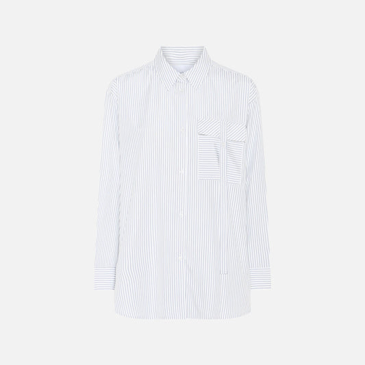 Sela Shirt fra La Rouge - White Stripe