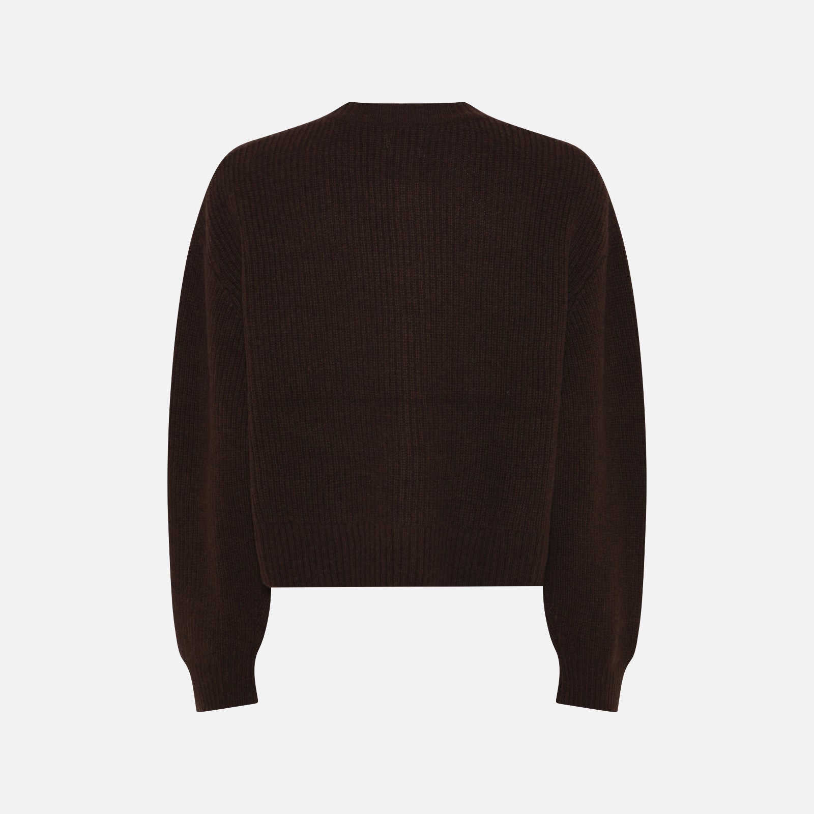 Sisse Cardigan fra La Rouge - Dark Brown - Fra ryggen