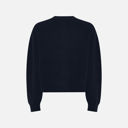 Sisse Cardigan fra La Rouge - Navy - Fra ryggen