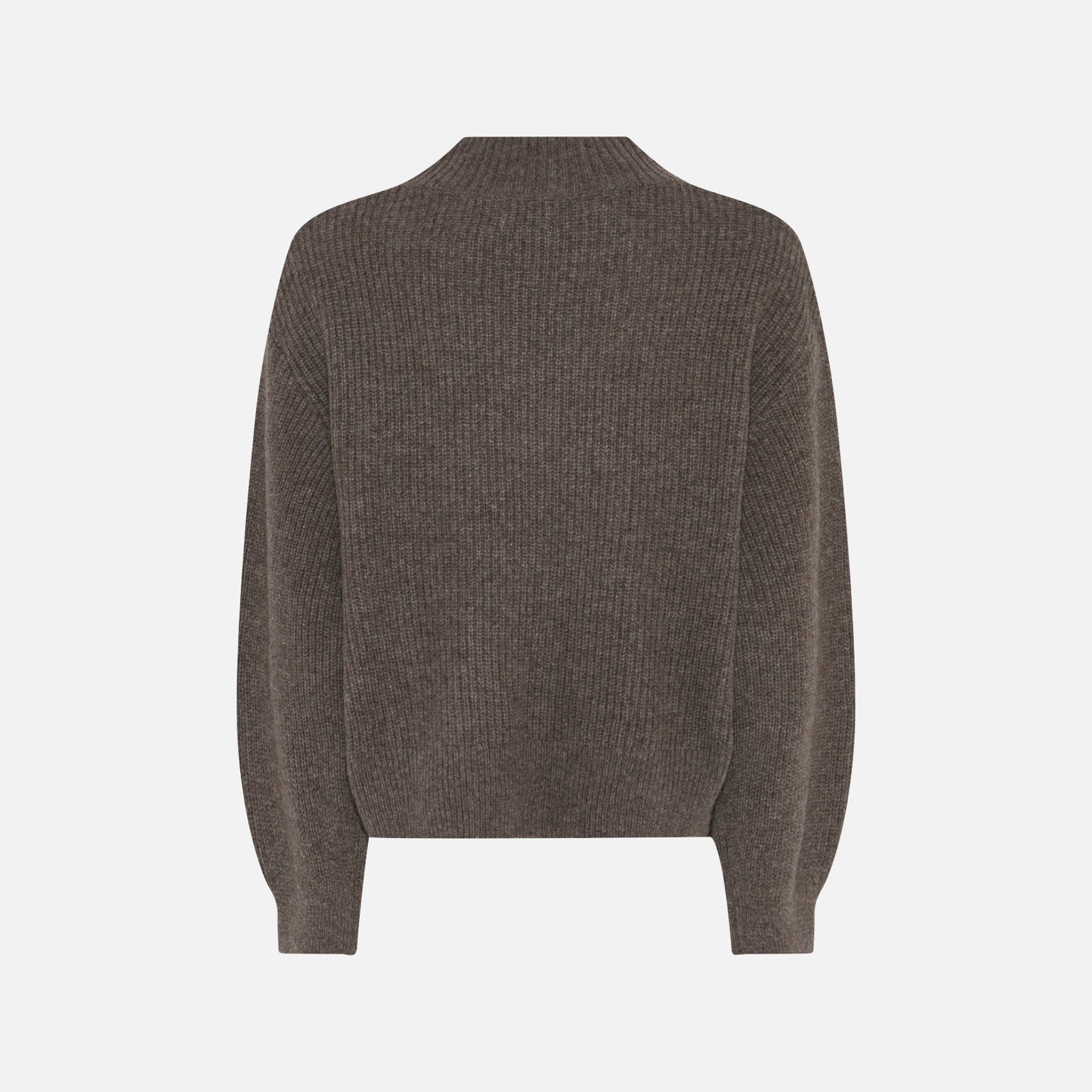 Sisse Knit fra La Rouge - Brown Melange - Ryg
