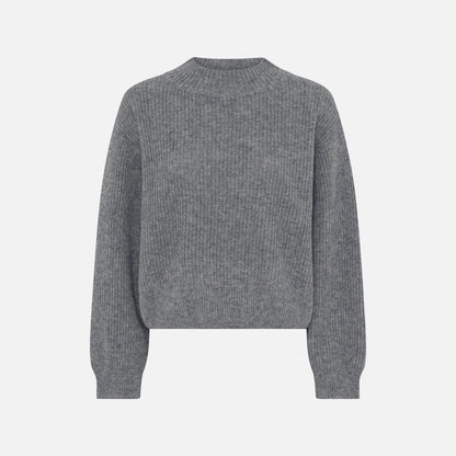 Sisse Knit fra La Rouge - Grey Melange