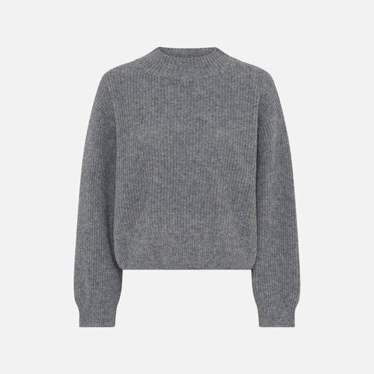 Sisse Knit fra La Rouge - Grey Melange